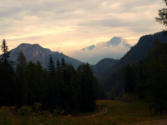 Sonnenaufgang überm Pyhrgas