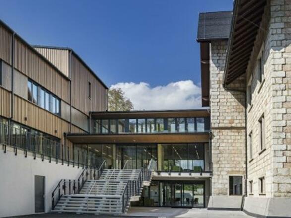 Waldcampus Österreich Eingangsbereich