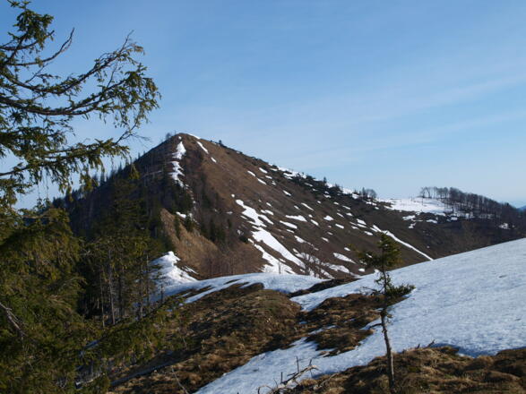 Rückblick zum Almkogel