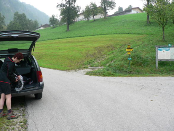 Parkplatz beim Seebacher