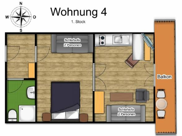 Wohnung 4