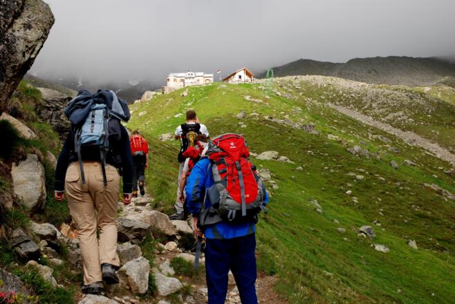 Die Hütte ist jetzt ganz nah