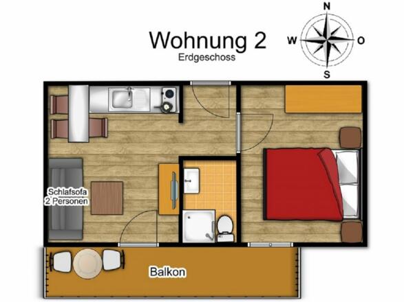 Wohnung 2