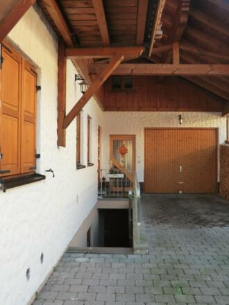 Zugang zur Souterrainwohnung