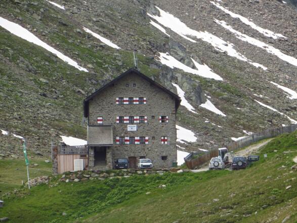 Die Martin Busch Hütte - unser Ausgangspunkt