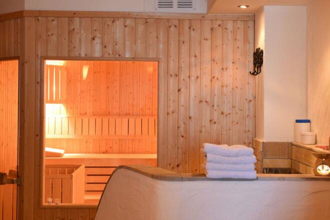 Unsere Sauna