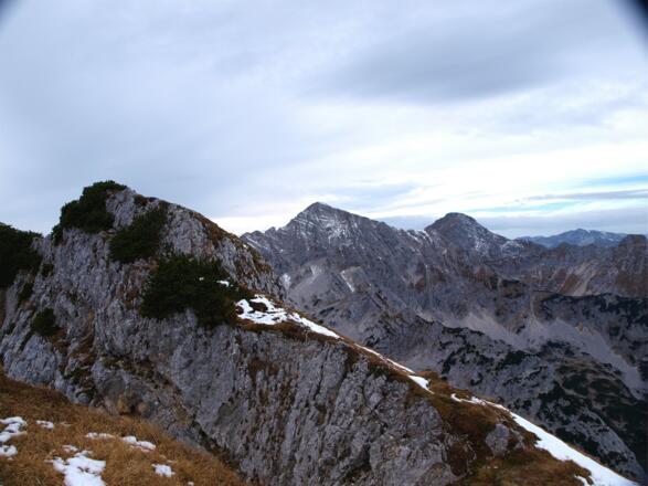Grat Langstein zum Ostgrat der Kreuzmauer