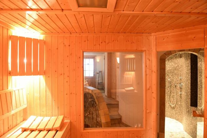 Unsere Sauna