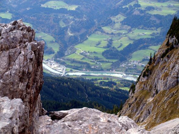 Tiefblick ins Salzachtal
