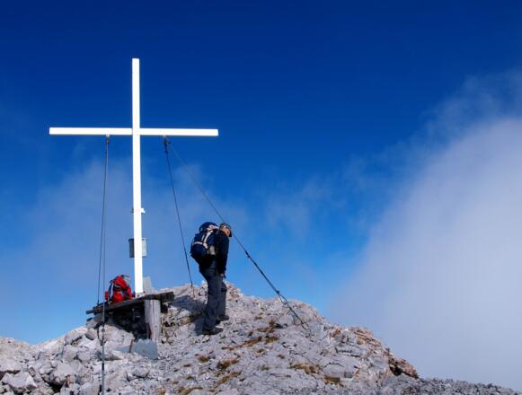 Geschafft, Kleiner Solstein 2637m