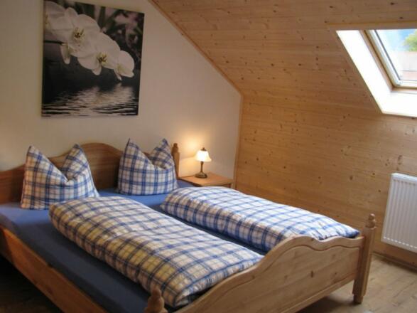 Schlafzimmer 2 in der Ferienwohnung Falkenstein