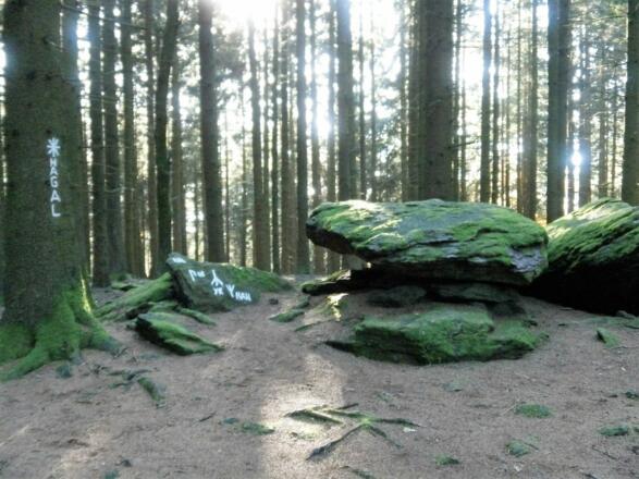 keltischer Opferaltar am Ameisberg