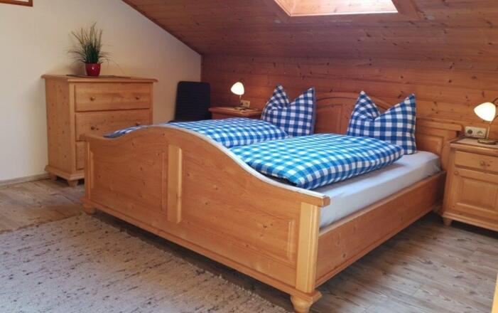 Schlafzimmer Ferienwohnung Breitenberg