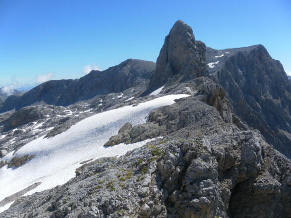 Wildalmkirchl und Brandhorn aus dem Westen