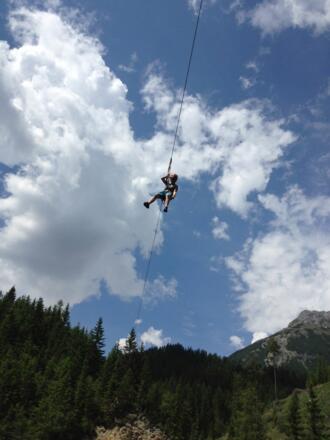 Alpinpark Dienten Flying Fox