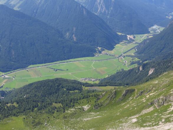 Tiefblick nach Kematen