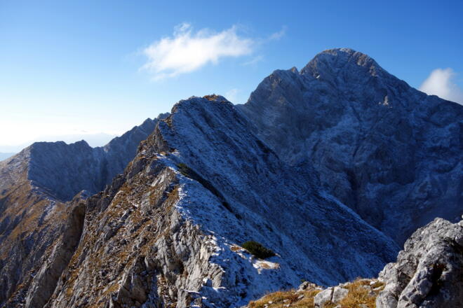 Gratschneide mit Gr. Pyhrgas vom Kleinen P.