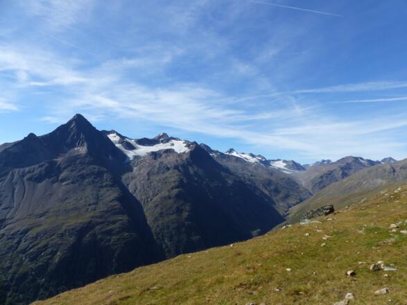 Die Talleitspitze, der Hausberg von Vent.