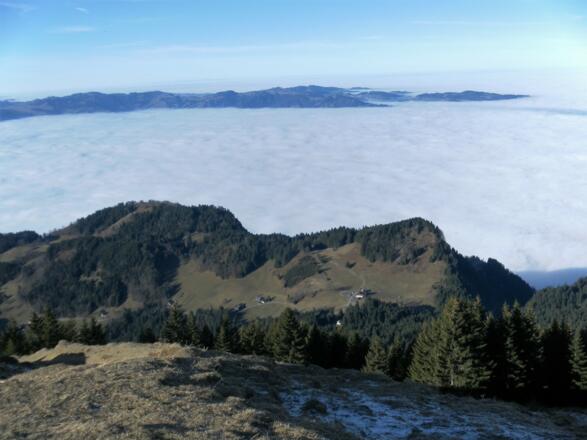 Tiefblick zur Millrütte