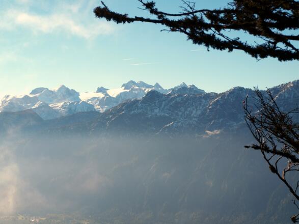 Ewige Wand 1185m mit Dachsteinblick