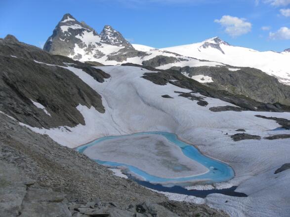 Eissee unter dem Mörchner