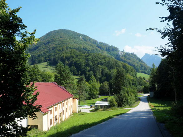 Heindlmühlstr. 450m links ab