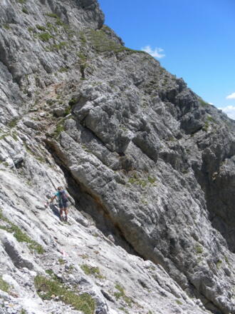 Querung zur letzten Schlucht
