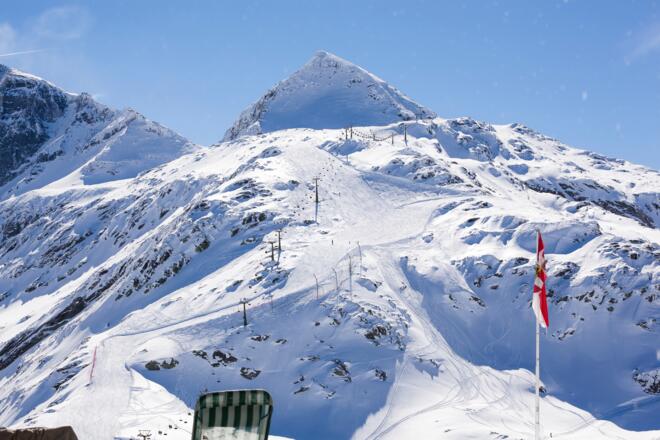 Medelzkopf (2.760 m) in der Weißsee Gletscherwelt 