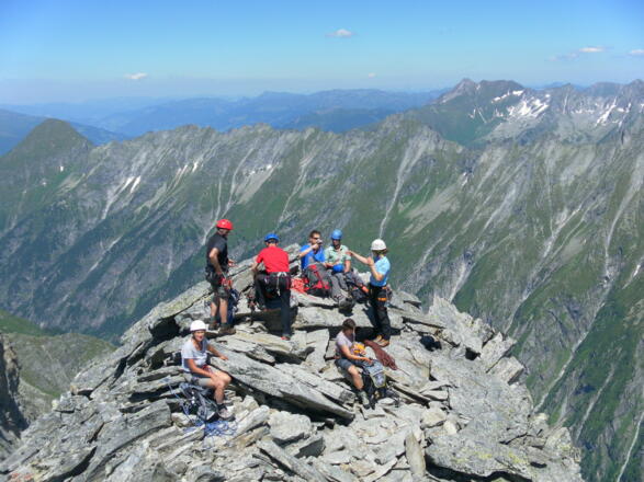 Gipfelabflachung im Nordgrat