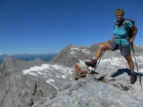 Bonegg, Hochstreif und Selbhorn vom Scharegg