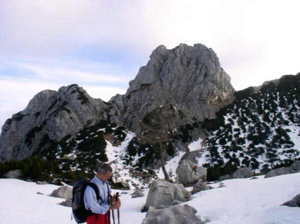 Wieder an der Hochkogelhütte 1558m
