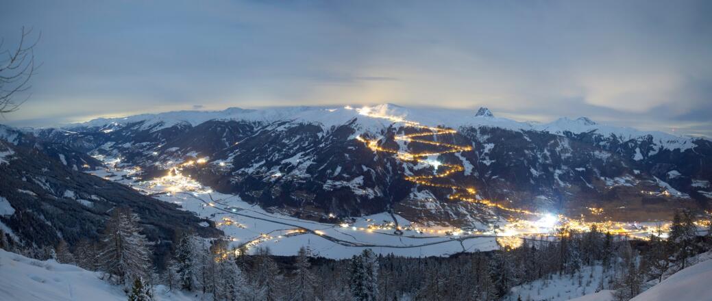 Die längste beleuchtete Rodelbahn der Welt