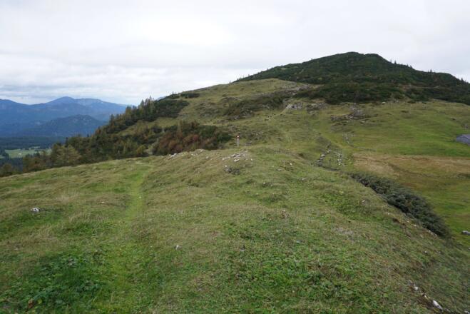 Blick zurück zum Eggenalmkogel