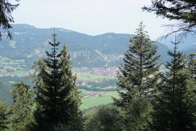 Blick nach Reit im Winkl