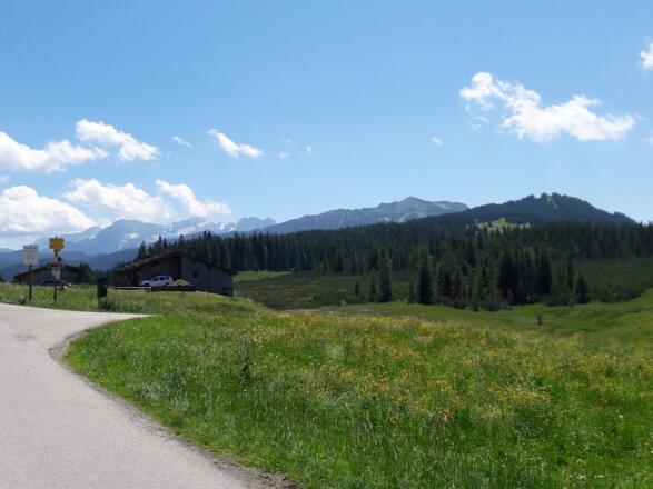 Rückblick zur Steinplatte
