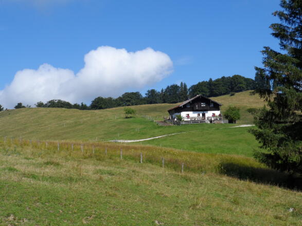 Blick auf die Rottauer Moier-Alm