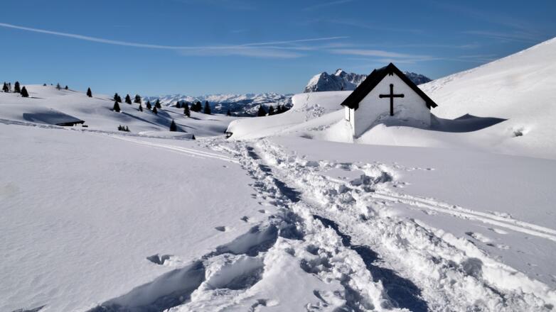 Kurz vor dem Straubinger haus