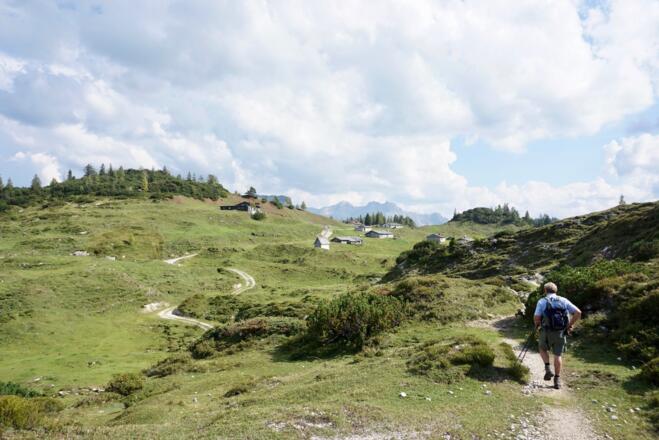 Durchkaseralmen in Sicht