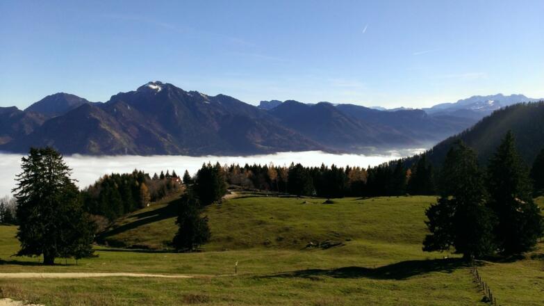 Staffenalm übern Nebel