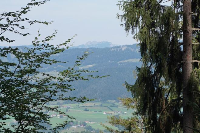 Blick zur Kampenwand