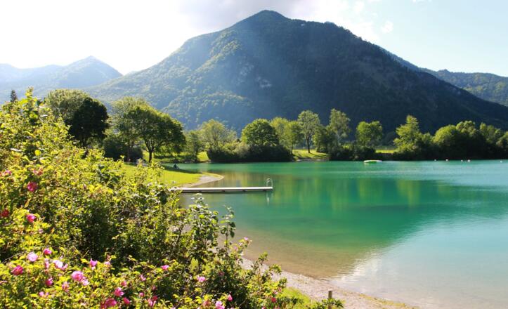 Der nahe gelegene Reifinger See