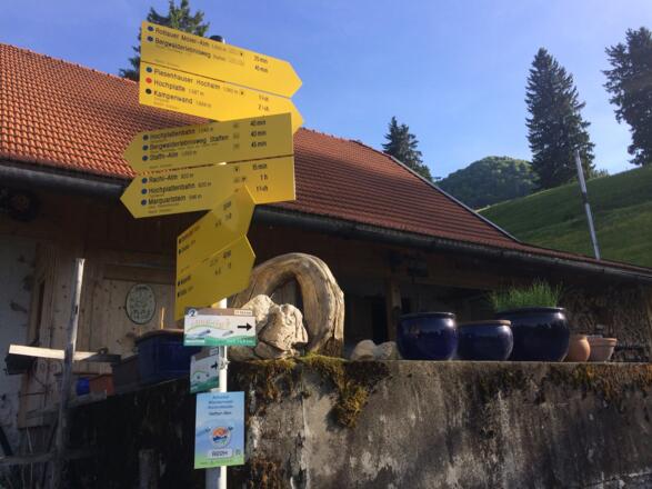 Wanderwege an der Hefteralm