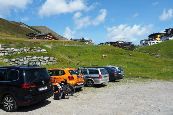 Liftparkplatz nach Kühtai ~1980m