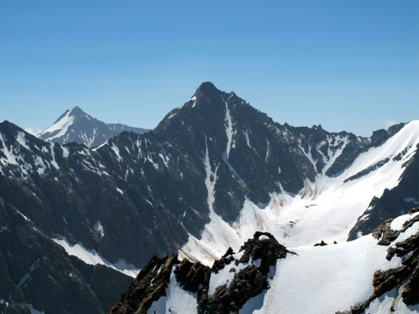 Blick nach Süden zum Schrankogel