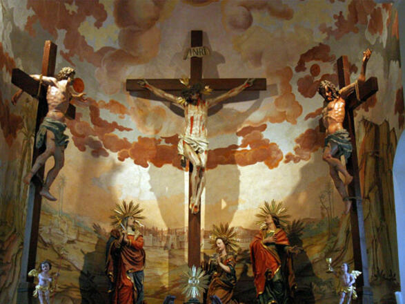 Kalvarienbergkirche Ebensee innen