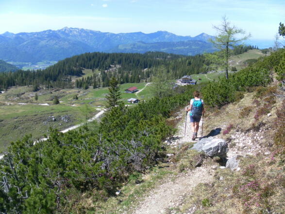 Abstieg zum Straubinger Haus