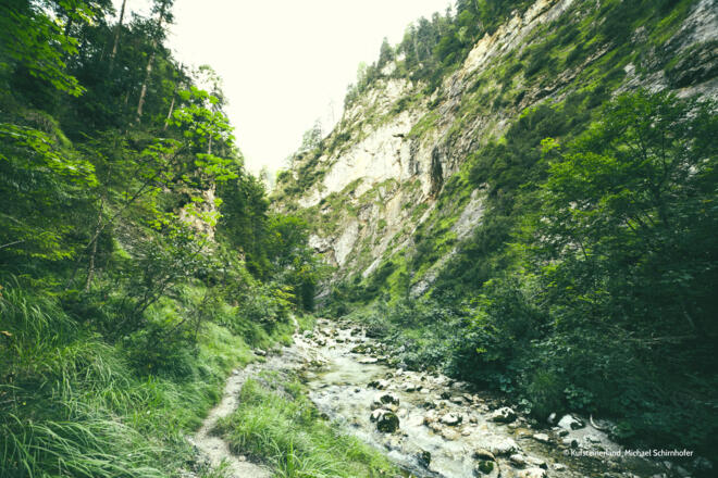 Glemmbachklamm Thiersee Region Kufsteinerland