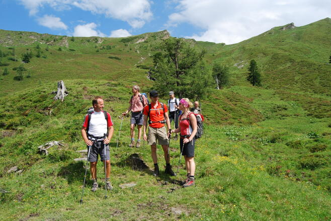Blick zurück zur Roßkarkopfscharte