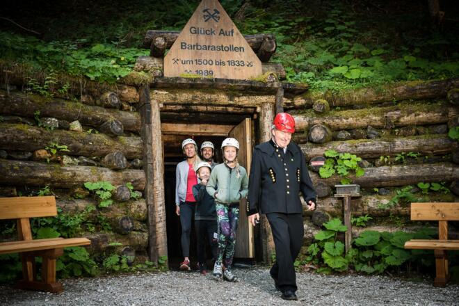 Glück Auf im Barbarastollen