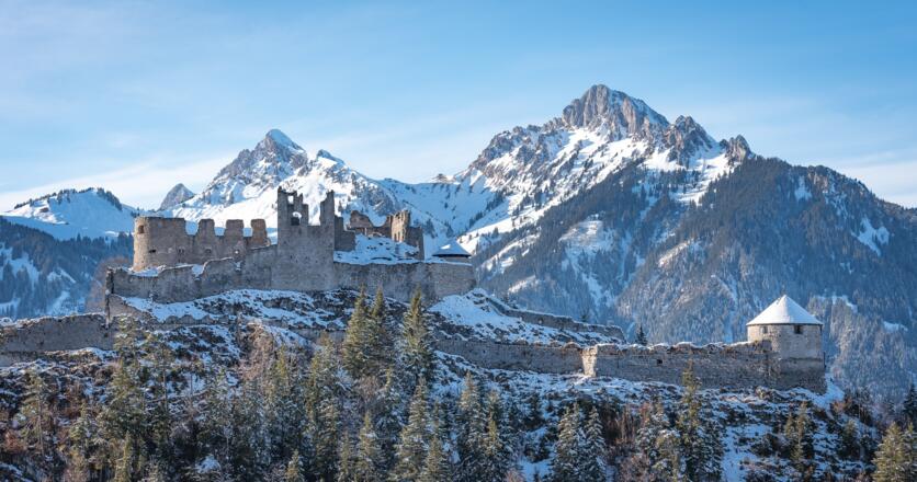 Burg Ehrenberg Winter